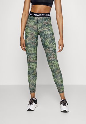 Leggings - treeline/black/white