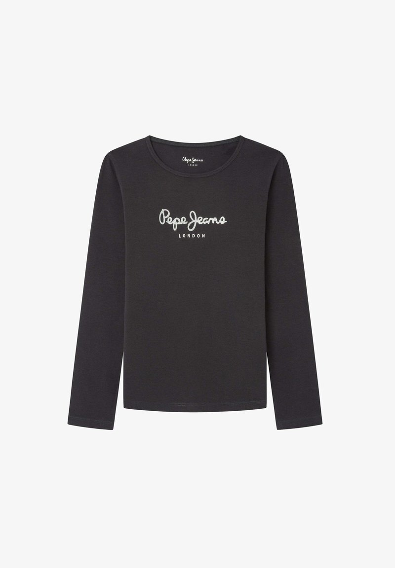 Pepe Jeans HANA GLITTER - Majica z dolgimi rokavi - black