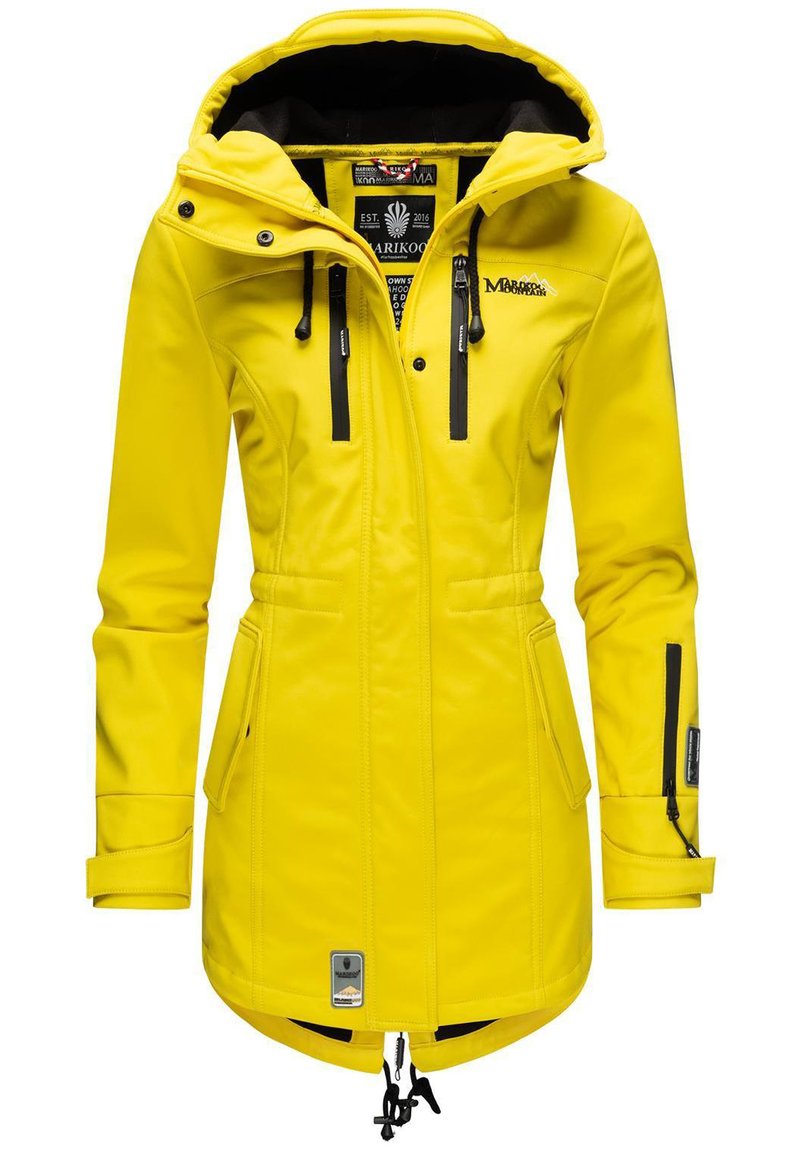 Marikoo ZIMTZICKE - Parka - dark yellow