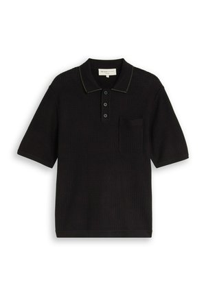 TOM TAILOR DENIM, Polo - black
