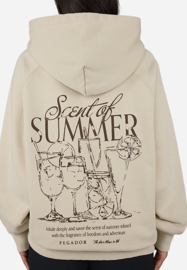 TAPO OVERSIZED RAGLAN HOODIE - Hoodie - light beige4