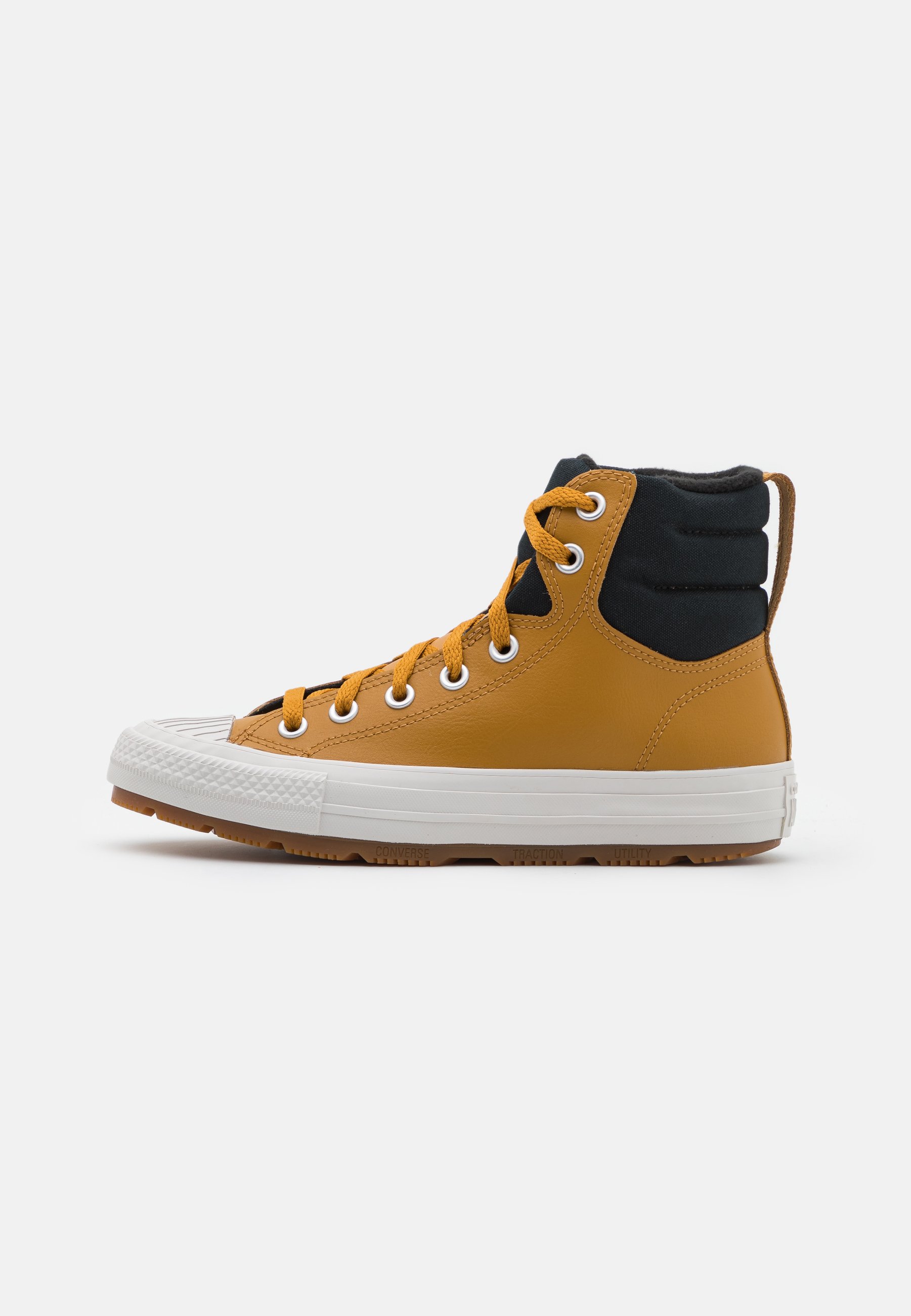 black leather high top converse mens