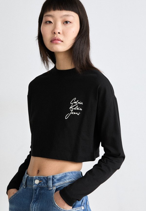 SCRIPT INSTITUTIONAL TEE - Long sleeved top2