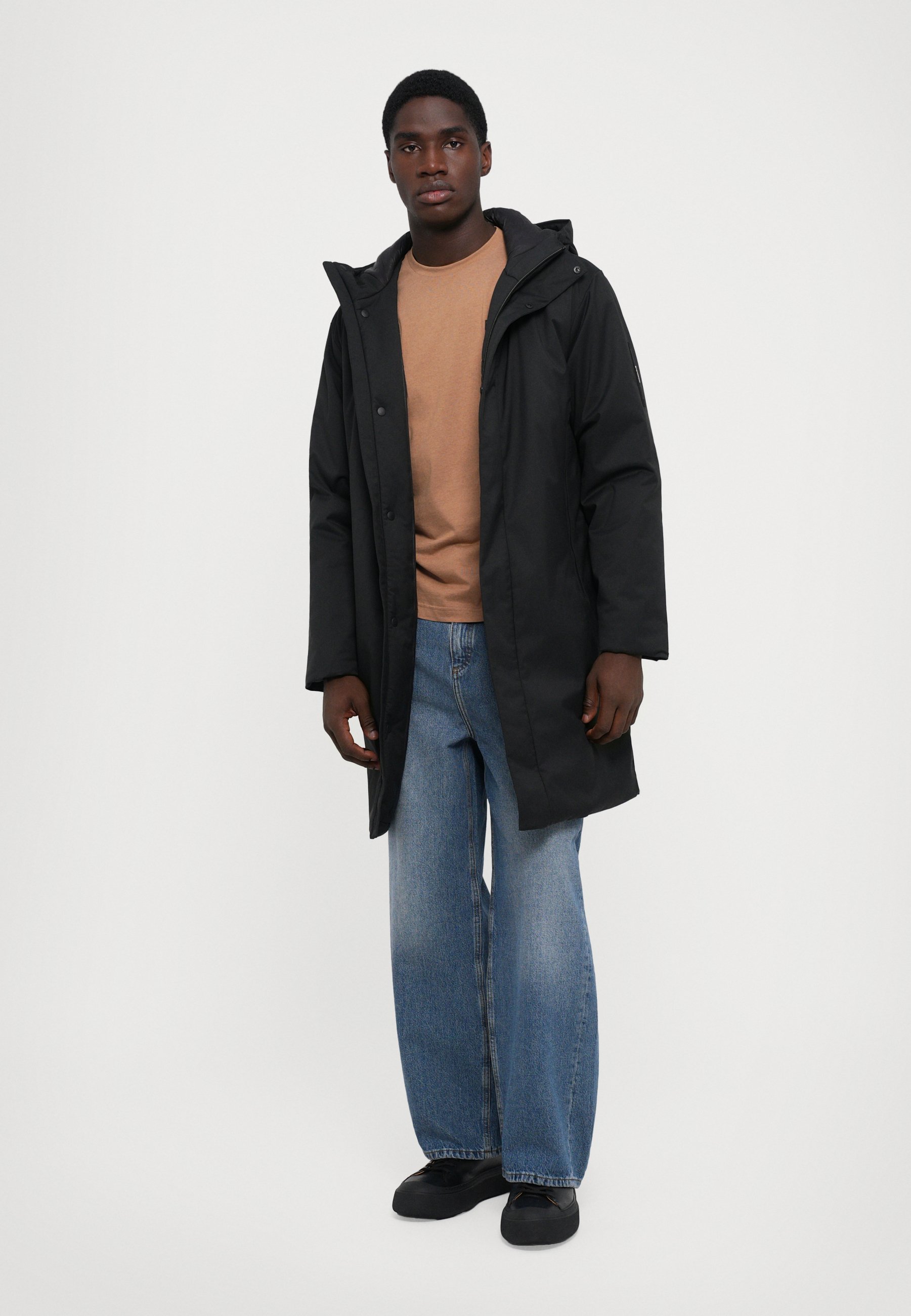 EA7 Emporio Armani MOUNTAIN TECH JACKET - Parka - black - Zalando