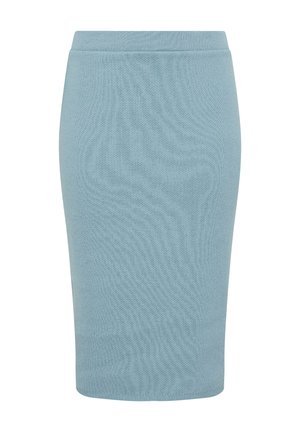 Yours Clothing, WOMEN'S MIDI SKIRTS - Kokerrok - baby blue