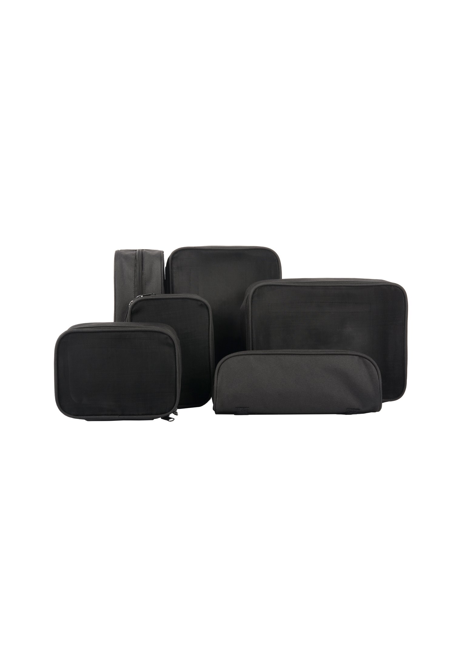 MOORIIY Kleine Make-up-Tasche Aus PU-Leder – Schwarz, 19,1 X 13,2 Cm