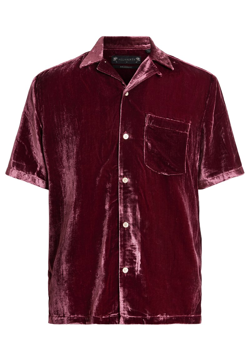 AllSaints Overhemd donkerrood