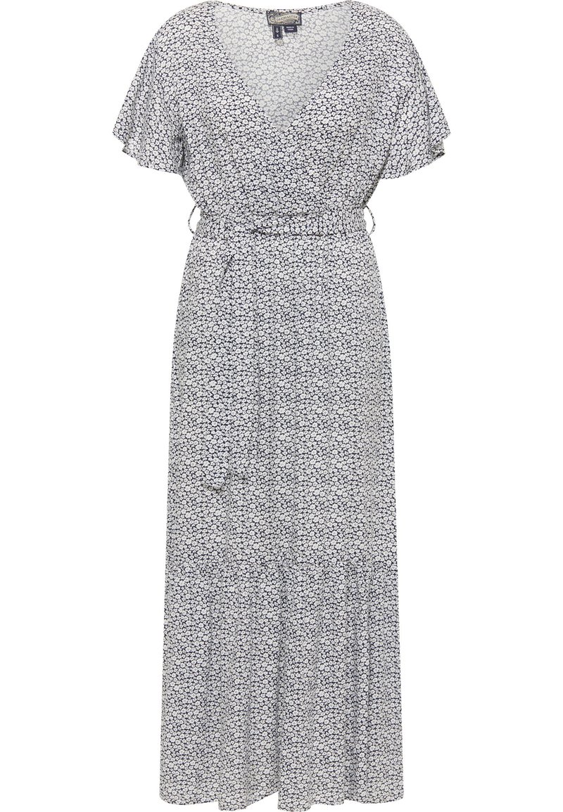 dreimaster Maxi-jurk blauw