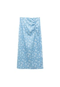 Koton MIDI  - A-linjainen hame - light blue