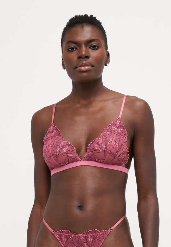BRA - Triangle bra - rose wine