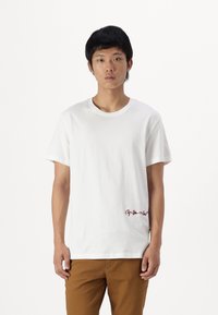 G-STAR CIRCLE  - Print T-shirt - white