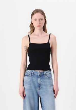 SAGE TANK - Top - jet black