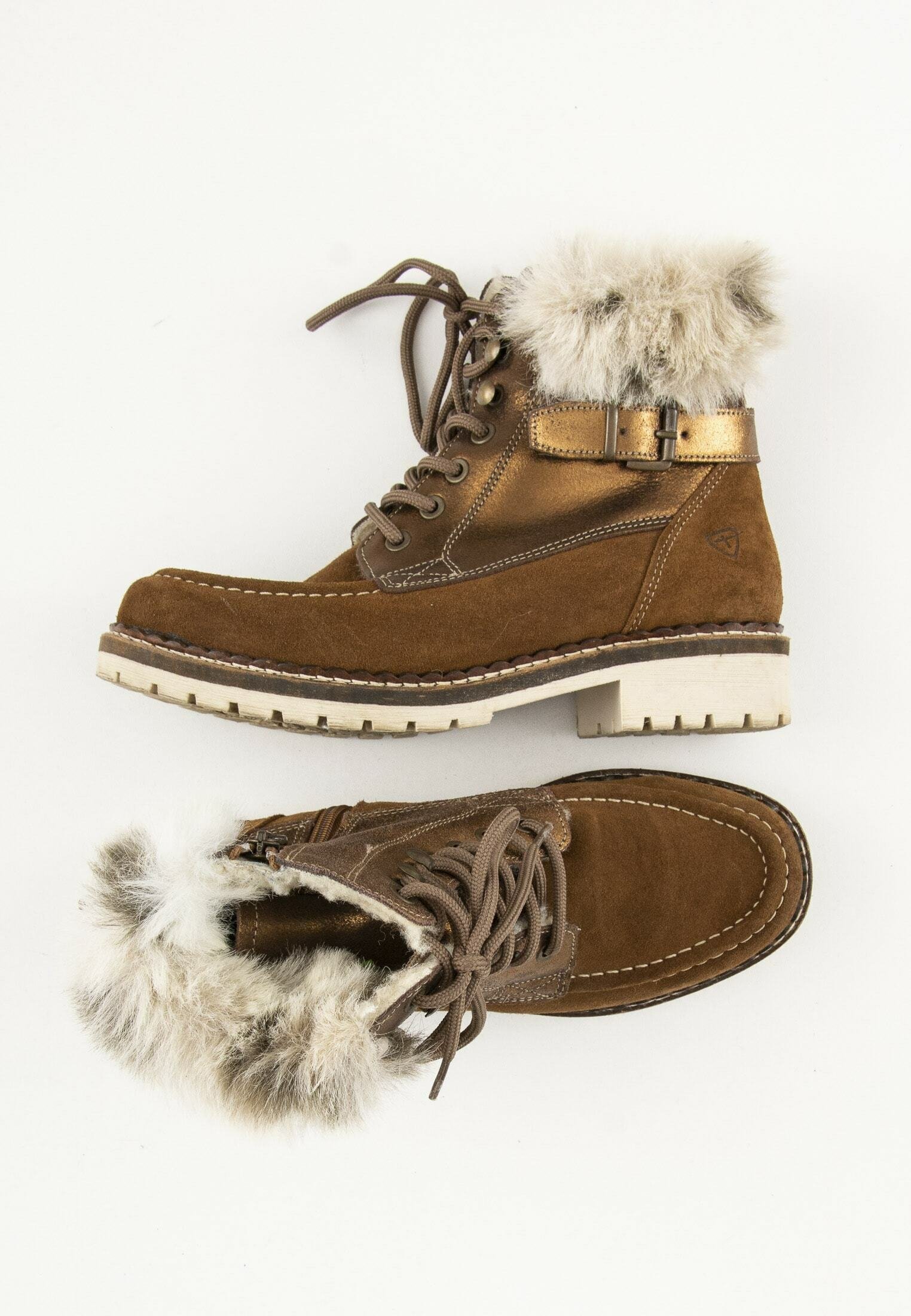 Tamaris Botas para la nieve - brown/marrón - Zalando.es