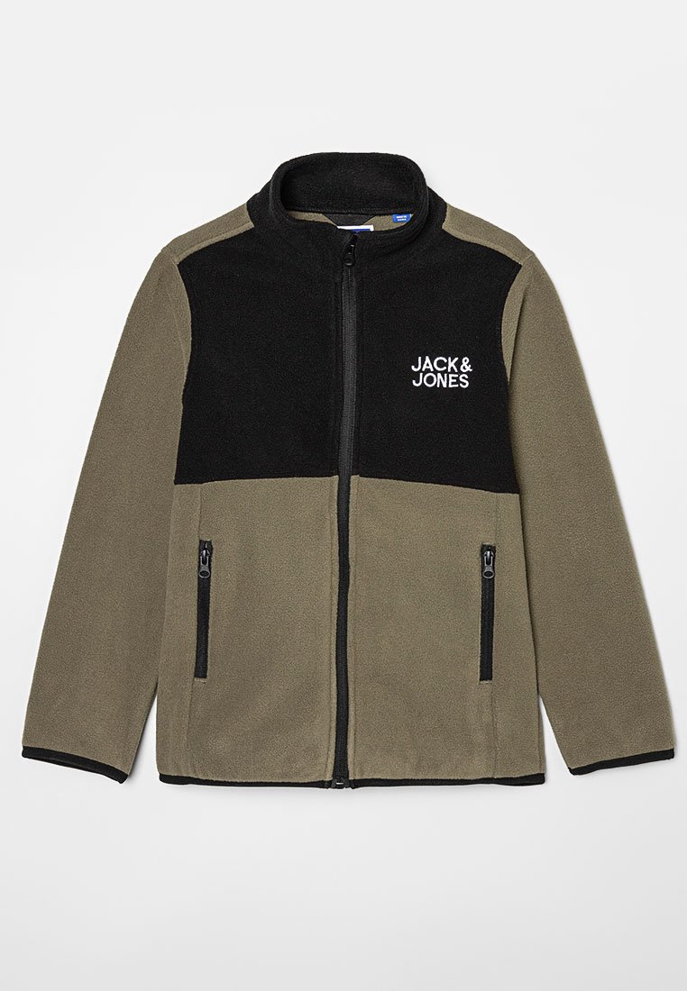 Jack & Jones Junior Fleecejas groen