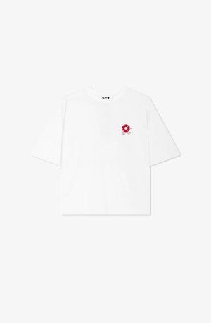 Kaotiko UNISEX - Print T-shirt - white