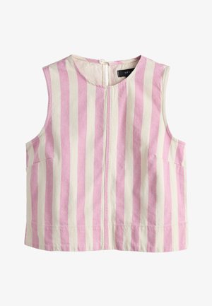 Next, Bluse - pink stripe