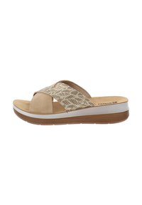 Sandalias Mujer INBLU DV 9 - Piel Sintética, Suela De Caucho, Tacón 3 Cm