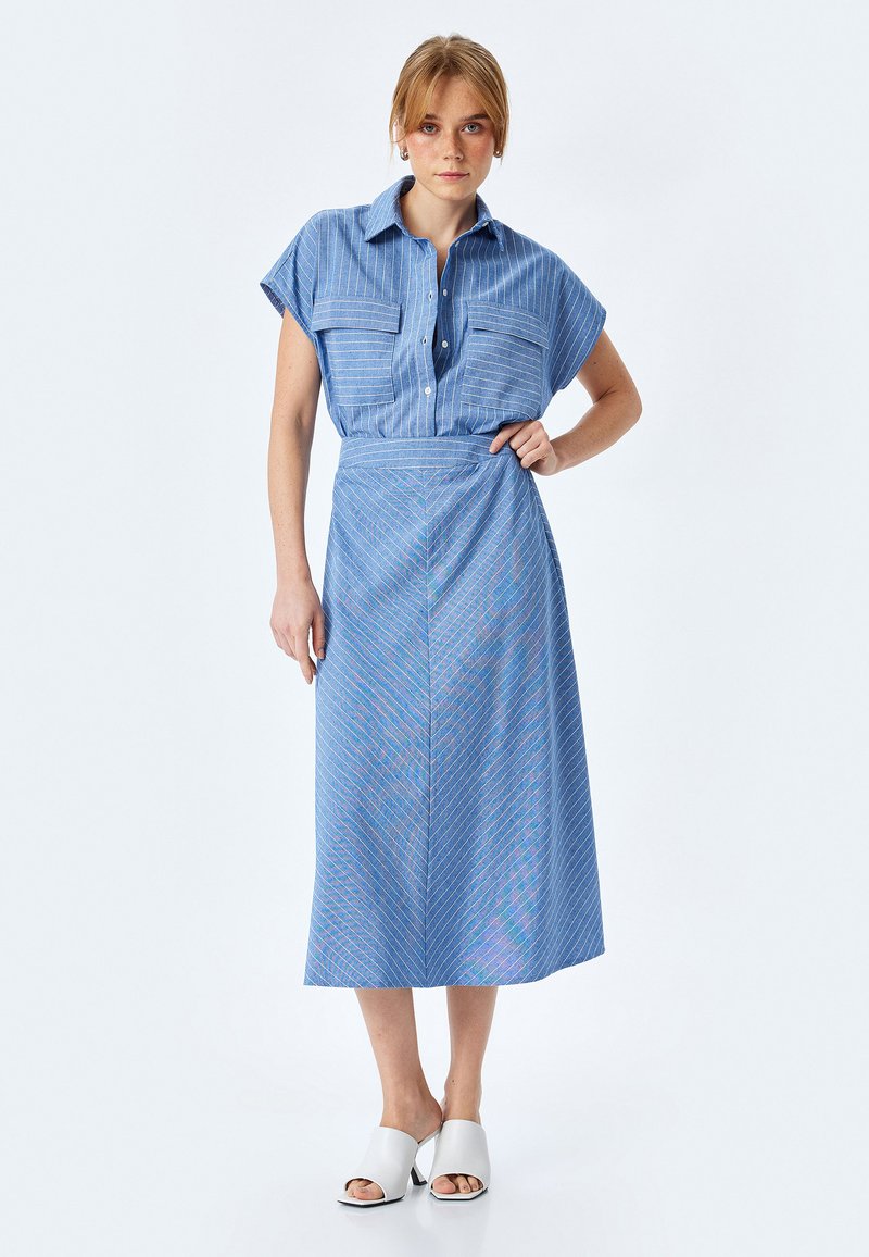 Koton A-linjainen hame - blue