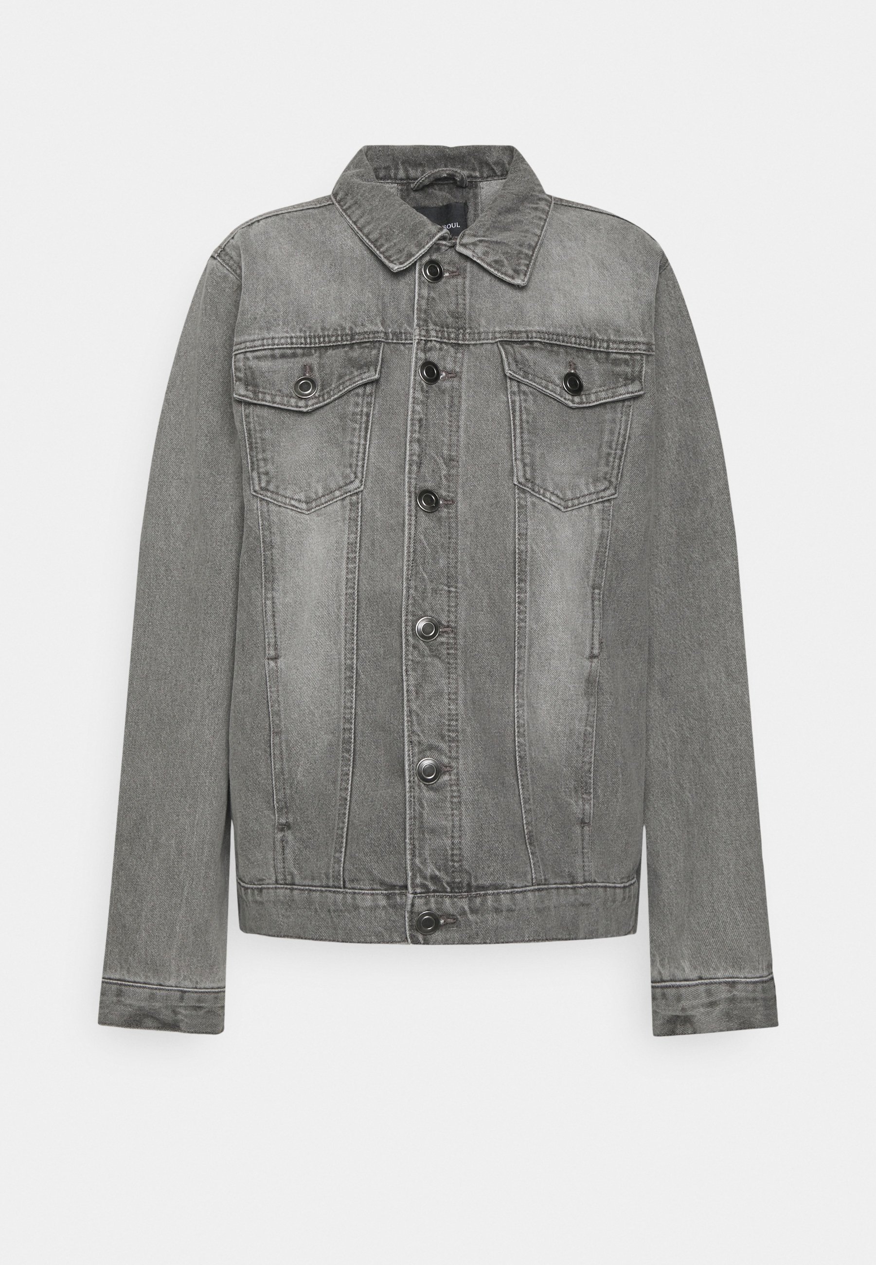 Brave Soul FIELDINGGREY - Giacca di jeans - grey denim/grigio - Zalando.it