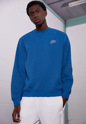 REVIVAL CREW - Felpa - marina/white