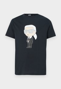 CREW NECK - T-shirt imprimé - midnight blue