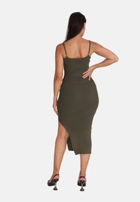 Elara Strickkleid - grün