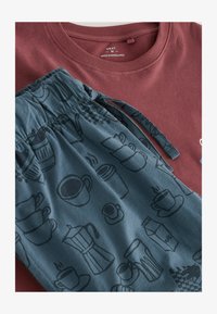 Niet geselecteerd, red blue