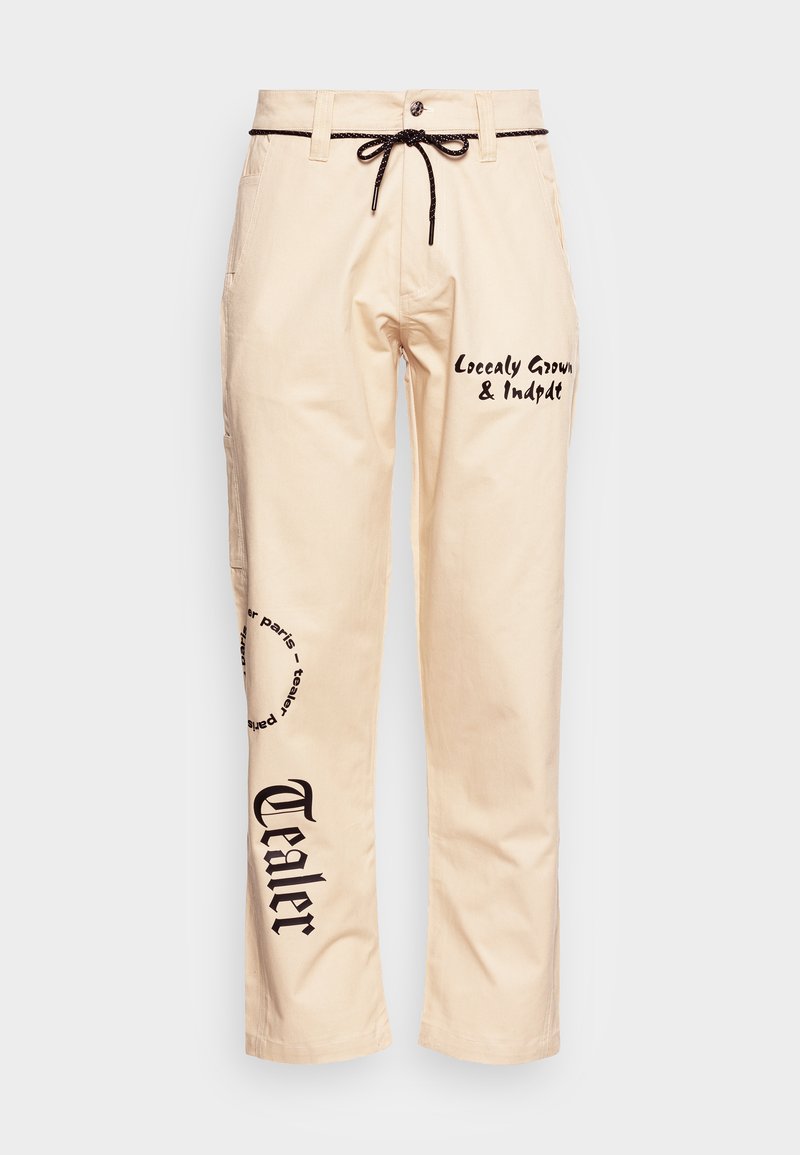 Tealer Straight leg jeans zandkleur Tealer Straight leg jeans zandkleur