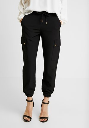 ONLGLOWING CARGO PANTS - Reisitaskuhousut - black