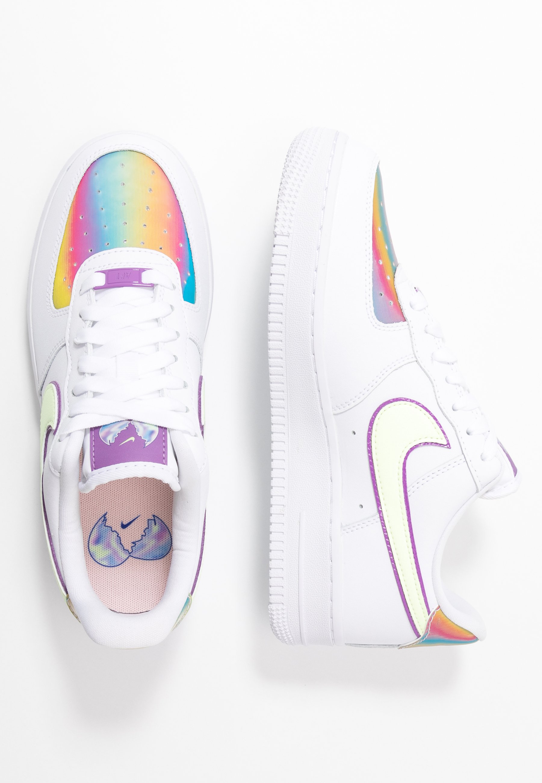air force 1 07 trainers white barely volt hyper blue purple washed coral f