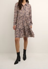 Kaffe Robe chemise - grey