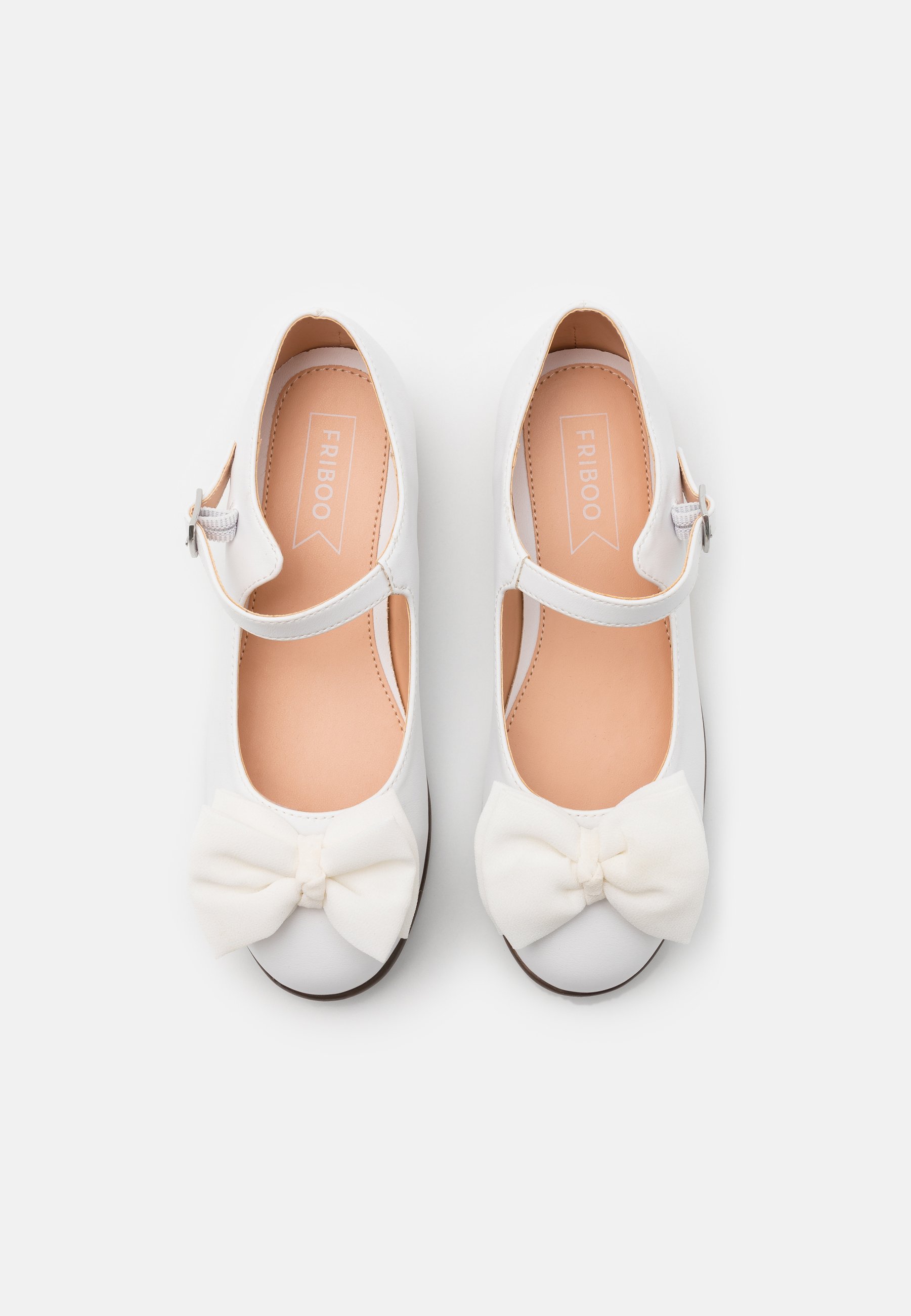 Friboo Ballerina's met enkelbandjes - white/wit - Zalando.nl
