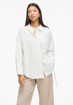 VISIJI LANGARM - Overhemdblouse - cloud dancer