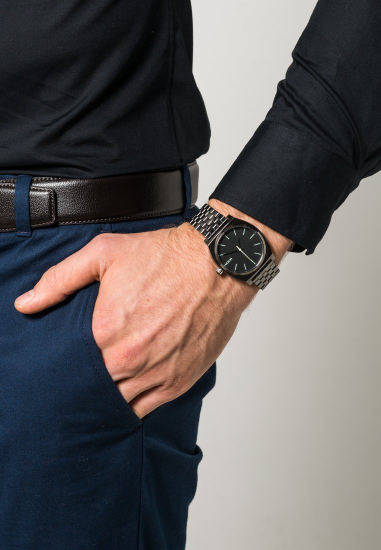 Nixon Uhr - polished gunmetal/lum