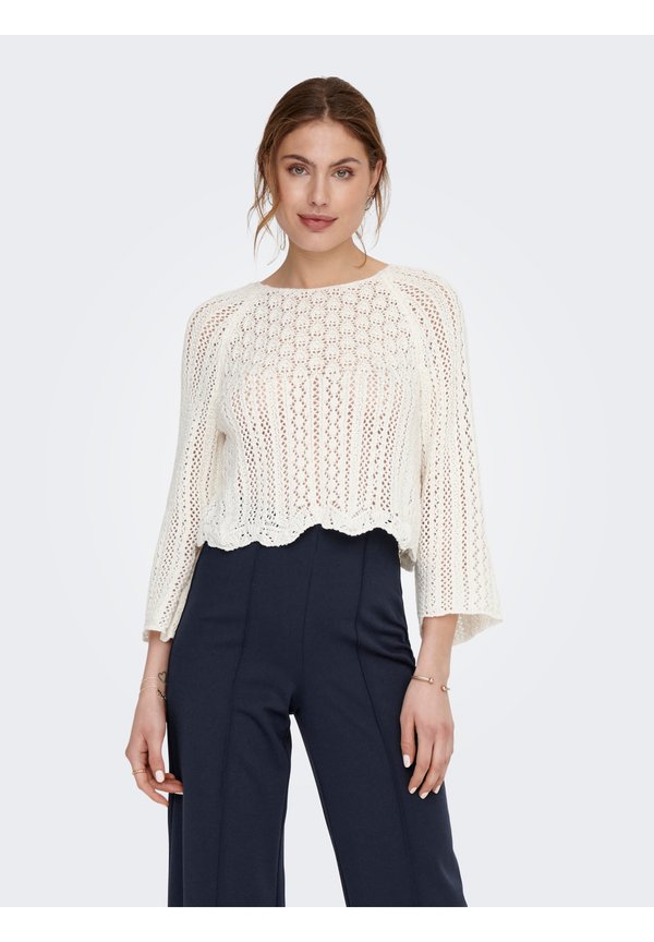 ONLNOLA LIFE PULLOVER - Jumper - cloud dancer