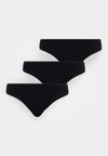 WOMEN MAINLINE 3 PACK - Τάνγκα - black