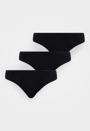 WOMEN MAINLINE 3 PACK - Tangá - black