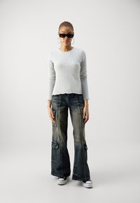 ONLY ONLCARLOTTA  - Topper langermet - light grey melange