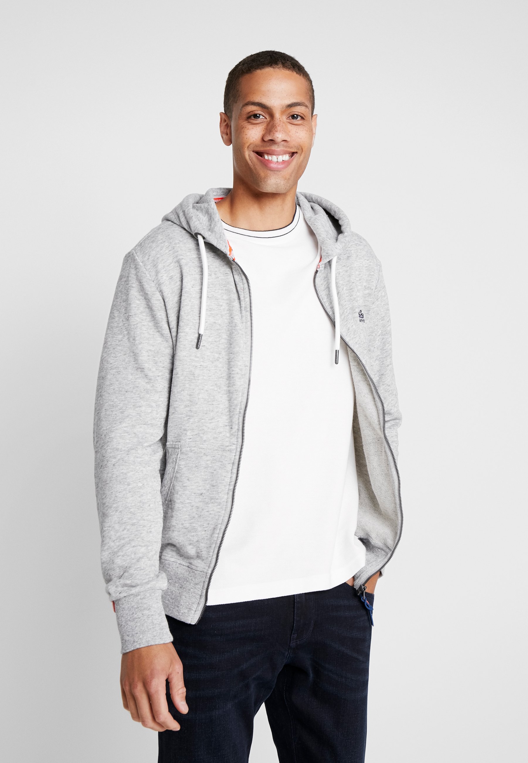 superdry orange label lite hoodie