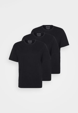 JACUNDER TEE CREW NECK 3 PACK - Potkošulja - black