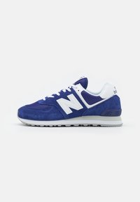 Não selecionado, blue/white