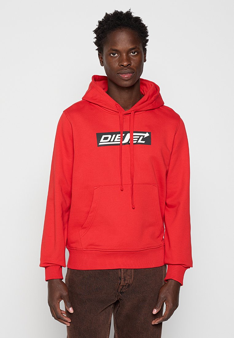 Diesel Hoodie rood