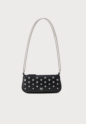 HALF MOON BAGUETTE MINI - Sac à main - nero limousine