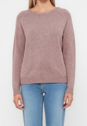 Strickpullover - light pink