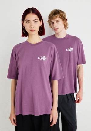 Levi's® Skateboarding SKATE GRAPHIC BOX TEE UNISEX - T-shirts - purple gum