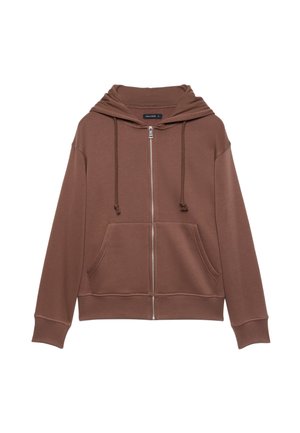 Calliope, FELPA TINTA UNITA - Sweatjacke - marrone chiaro