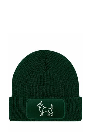 Beanie - schäferhund dunkelgrün