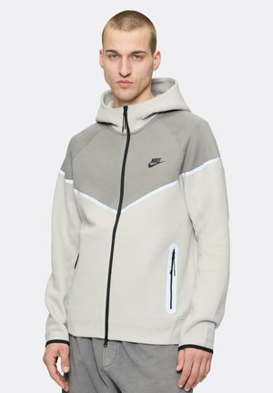 Sweatjacke - lt iron ore black