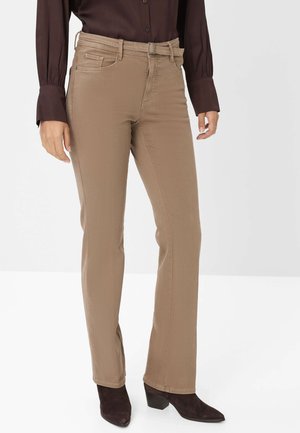 STYLE MARY - Jeans Straight Leg - taupe
