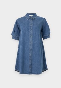 FRAME THE PLAY DRESS - Rochie din denim - blue denim